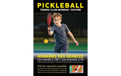 Séances de Pickleball